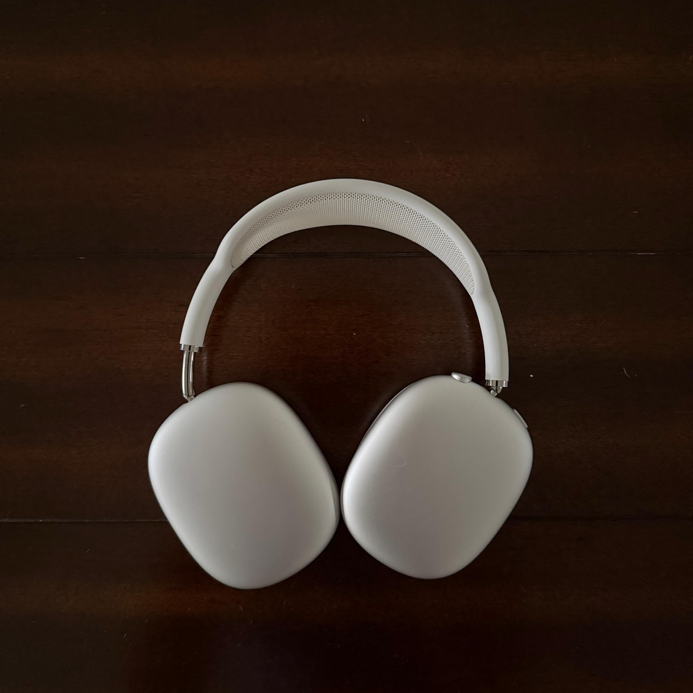 Apple Over-Ear Silver Headphones